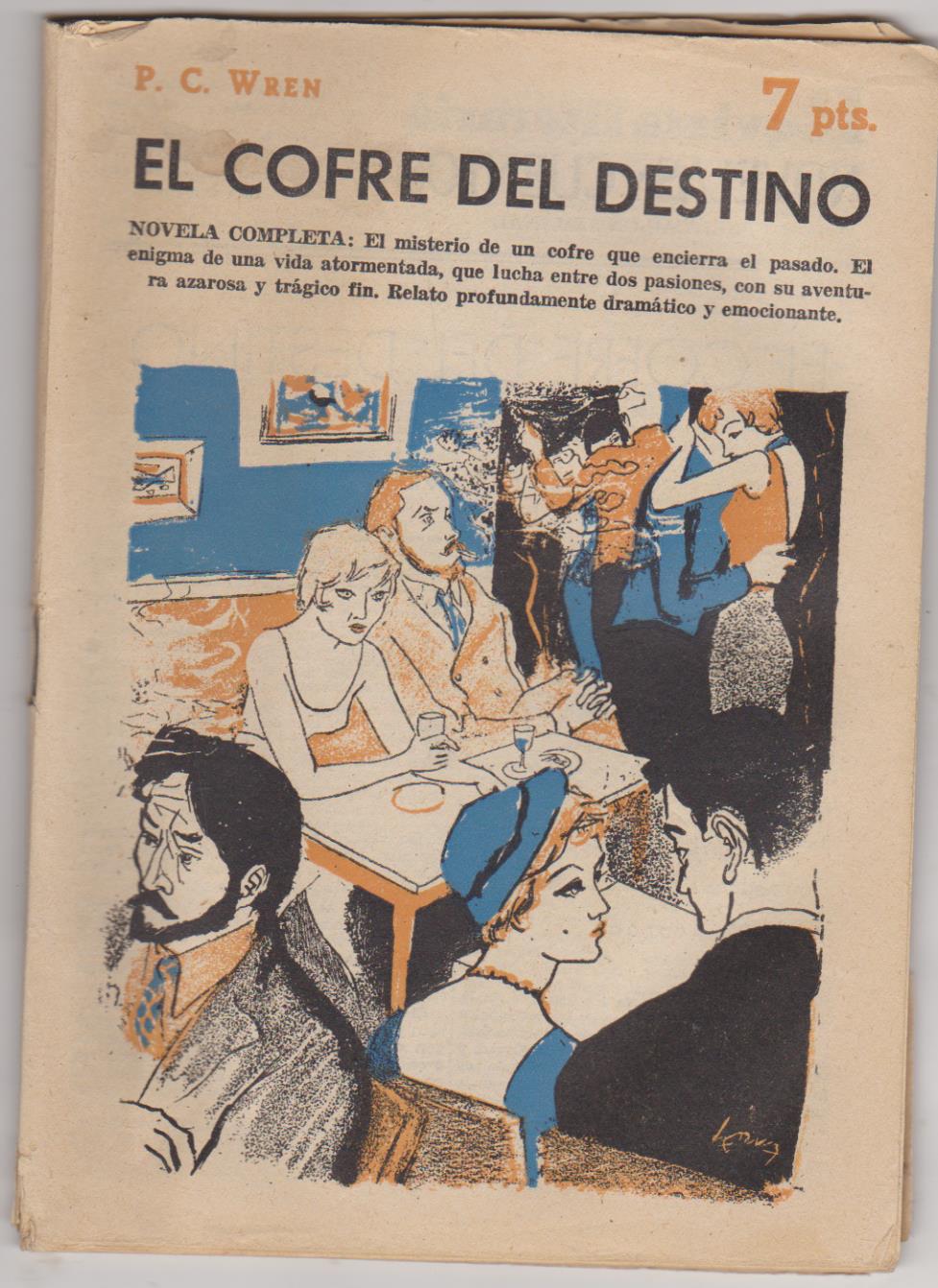 Revista Literaria nº 1399. P. C. Wren. El cofre del destino. Año 1959