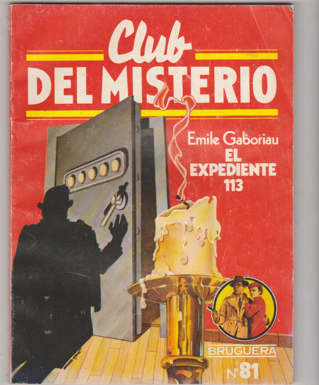 Club del Misterio nº 81. El Expediente 113. Bruguera 1982