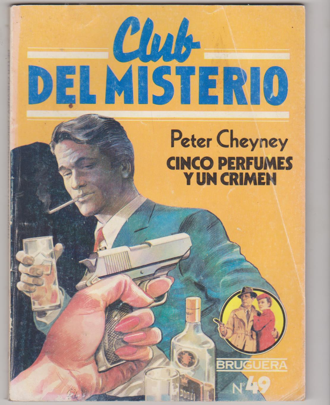 Club del misterio nº 49. Cinco perfumes y un crimen. Bruguera 1982