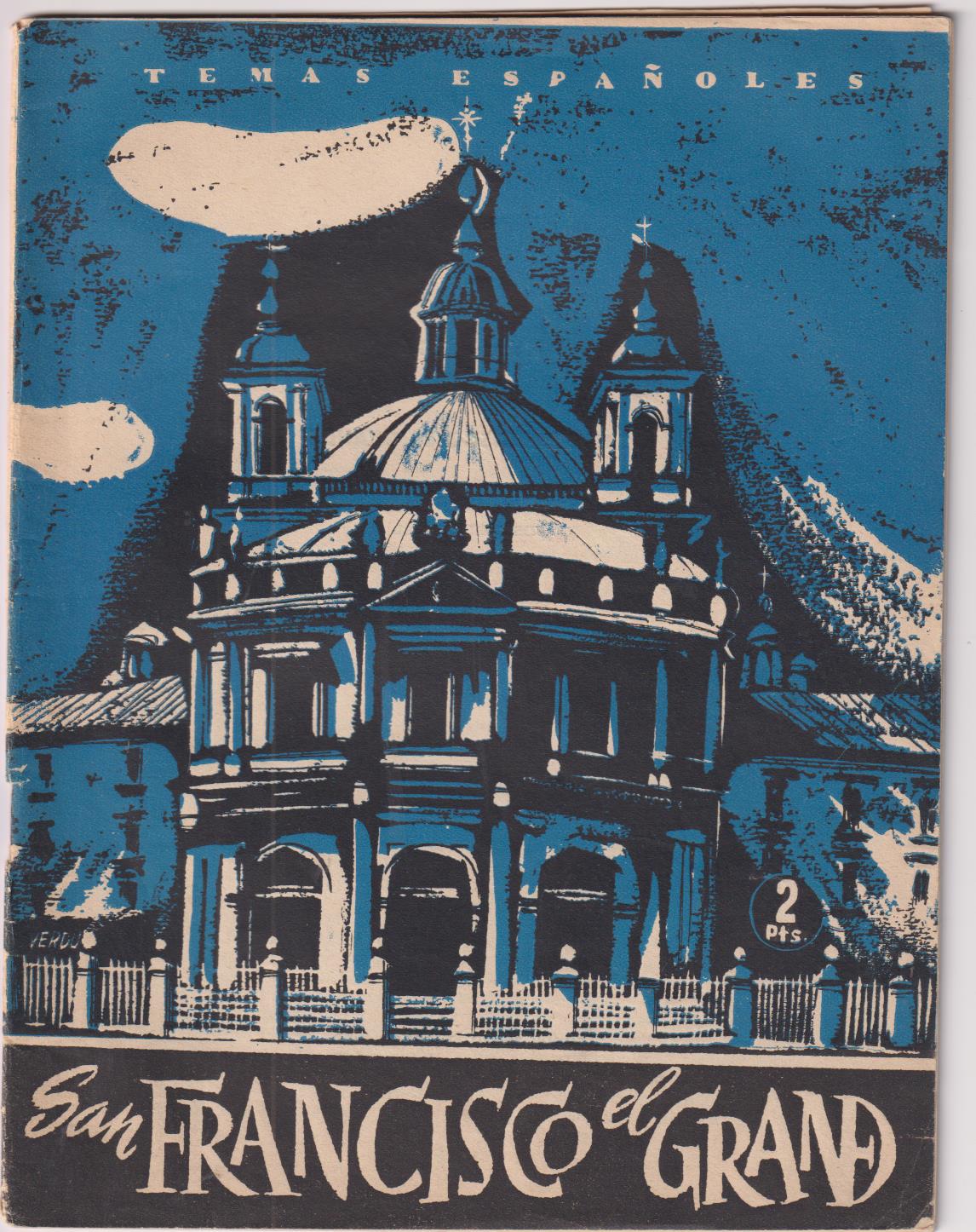 San Francisco El Grande. Temas Españoles. Publicaciones Españolas 1956
