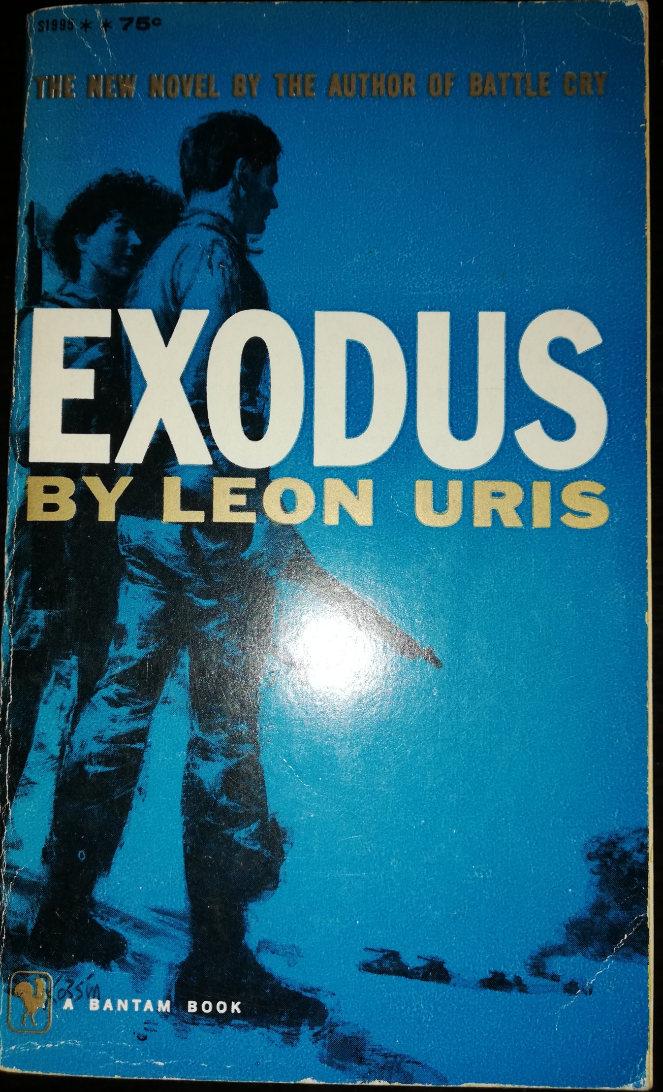 Exodus by Leon Uris. A Bantam Book