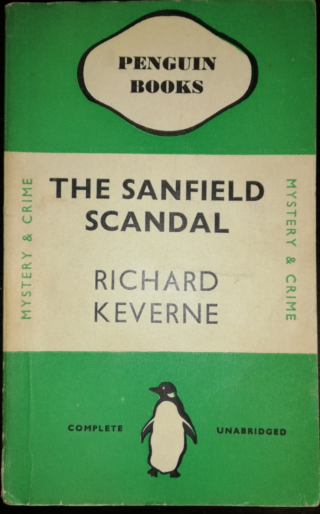 The Sandfield Scandal. Richard Keverne. Penguin Books