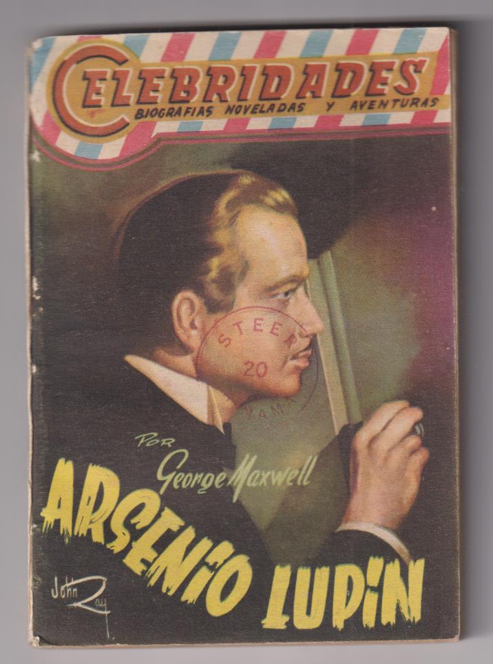 Celebridades nº 52. Arsenio Lupin por George maxwell. Dolar 195?