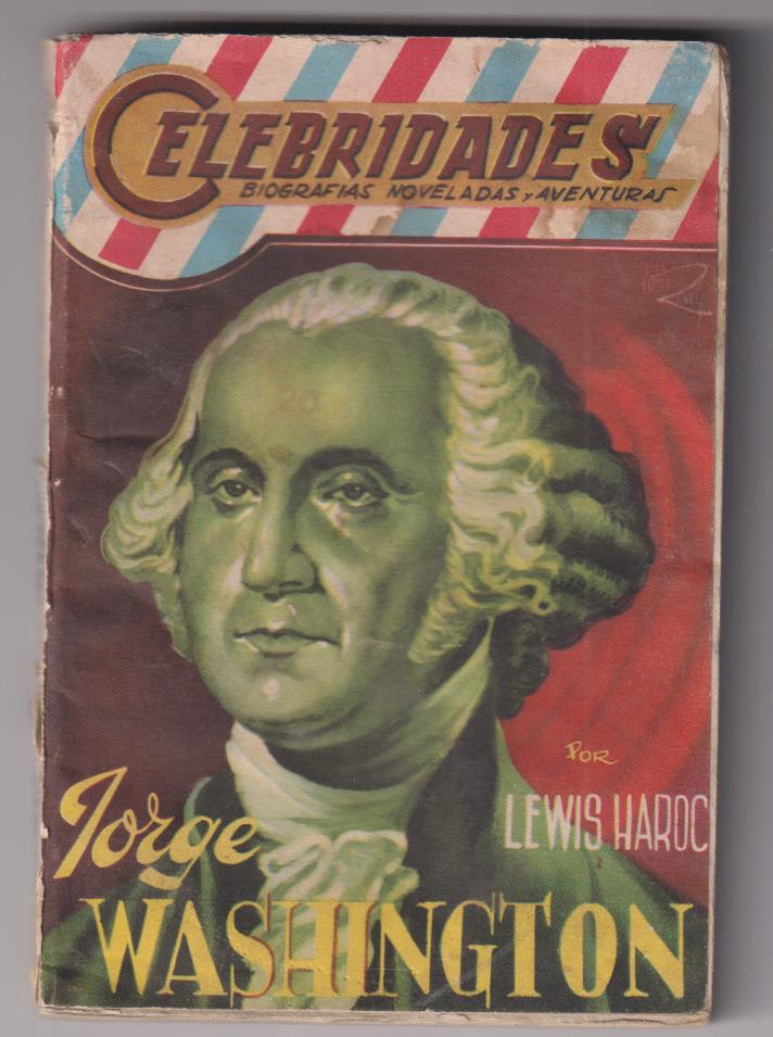 Celebridades. Jorge Washington por Lewis Haroc. Dolar 195?