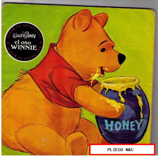 Lote de 3 Cuentos Col. Álbum de estrellas Susaeta 1970: El oso Winnie, Peter Pan y Donald