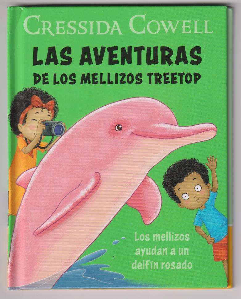 Las Aventuras de los Mellizos Treetop.Los Mellizos ayudan a un delfín rosado
