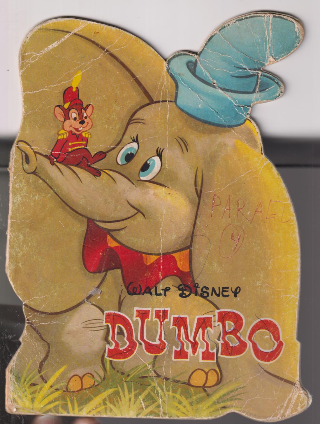 Dumbo. Walt Disney. Cuento Troquelado (23,5x17) 12 páginas. Edigraf