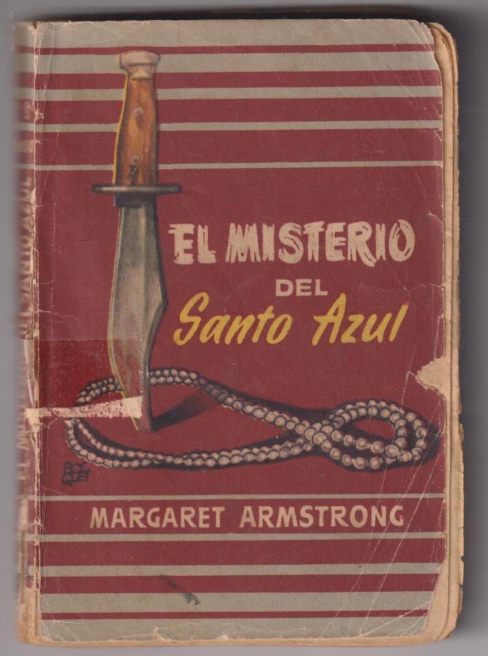 Biblioteca Oro de Bolsillo nº 8. El Misterio del Santo Azul. Molino 1950