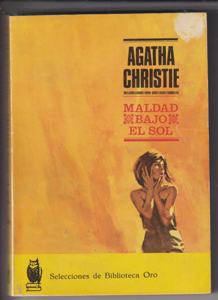Selecciones de Biblioteca Oro nº 46. Agatha Christie. maldad bajo el sol. Molino 1960
