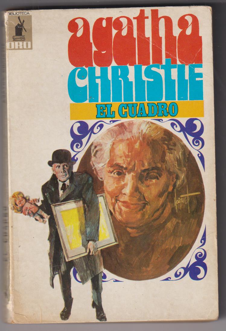 Biblioteca Oro nº 617. Agatha Christie. El Cuadro. Molino 1969