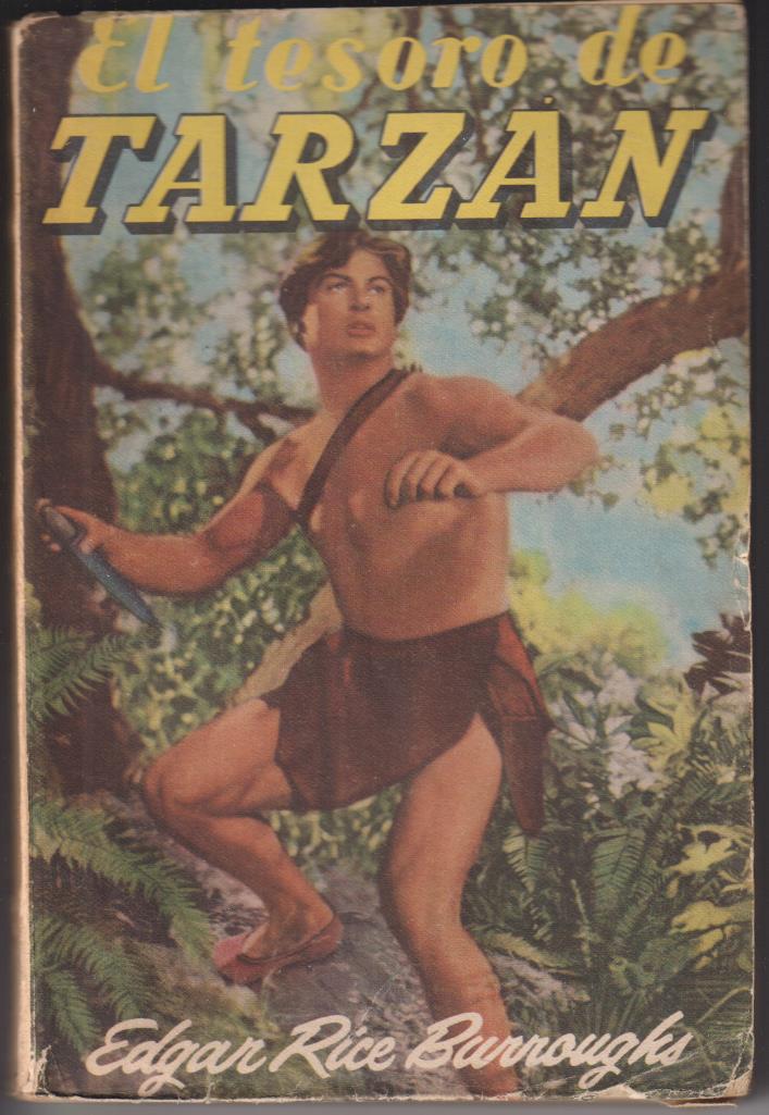 El Tesoro de Tarzán. Edgar Rice. Gustavo Gili 1956