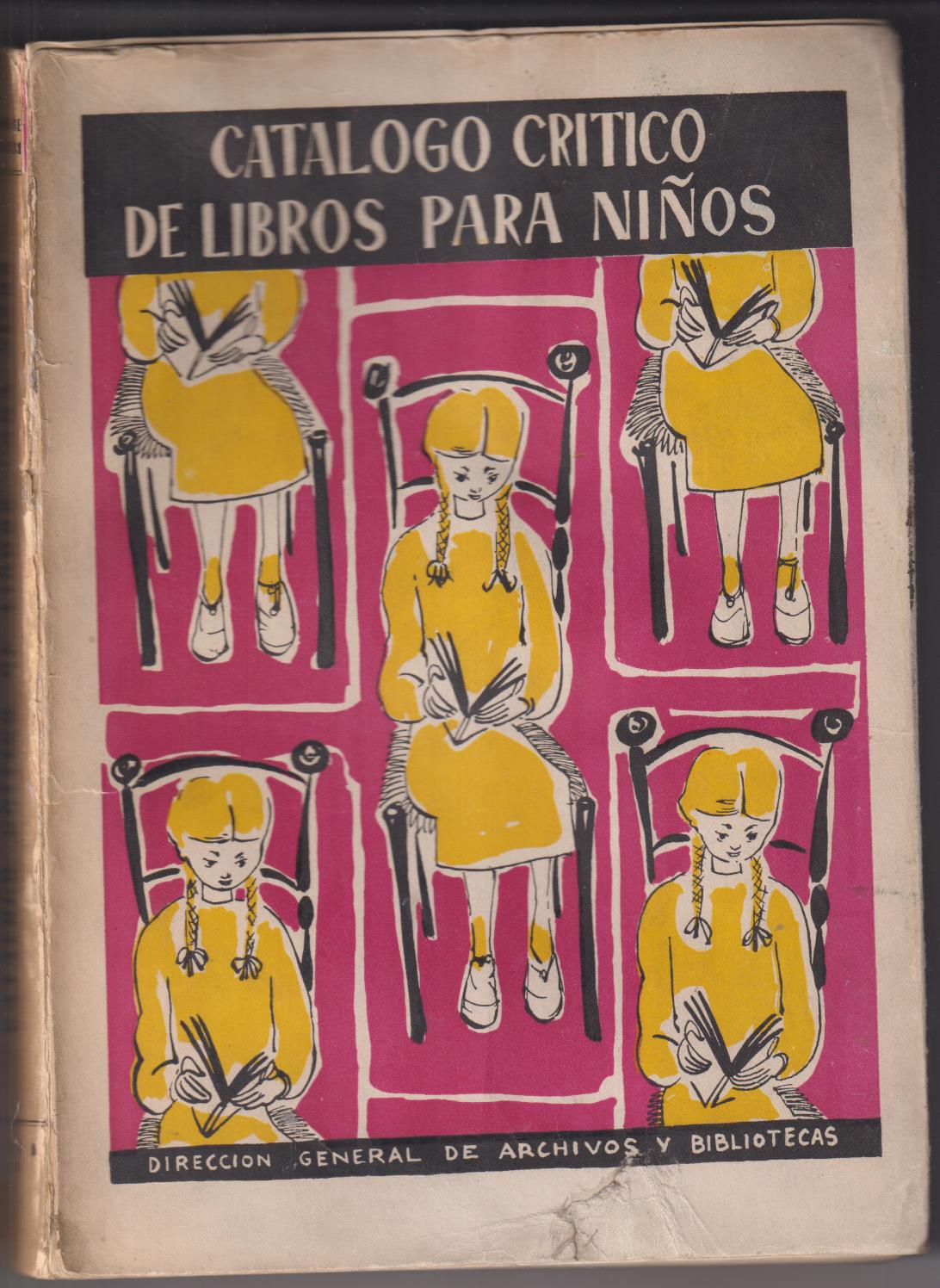 Catálogo de Libros para niños. Dirección General de Archivos y Bibliotecas, 1954