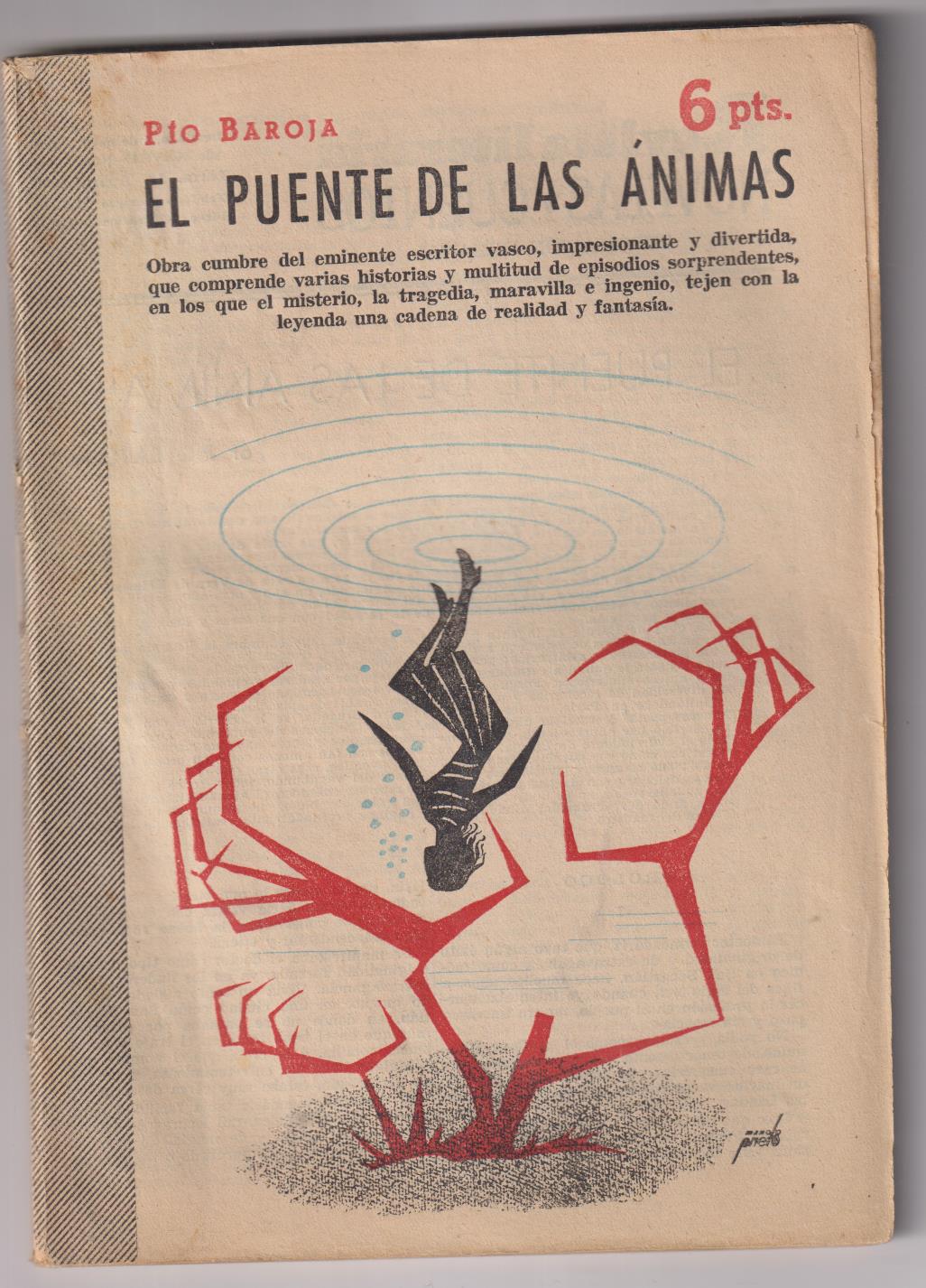 Revista Literaria Novelas y Cuentos nº 1330. El puente de las Ánimas. Pío Baroja, 1956