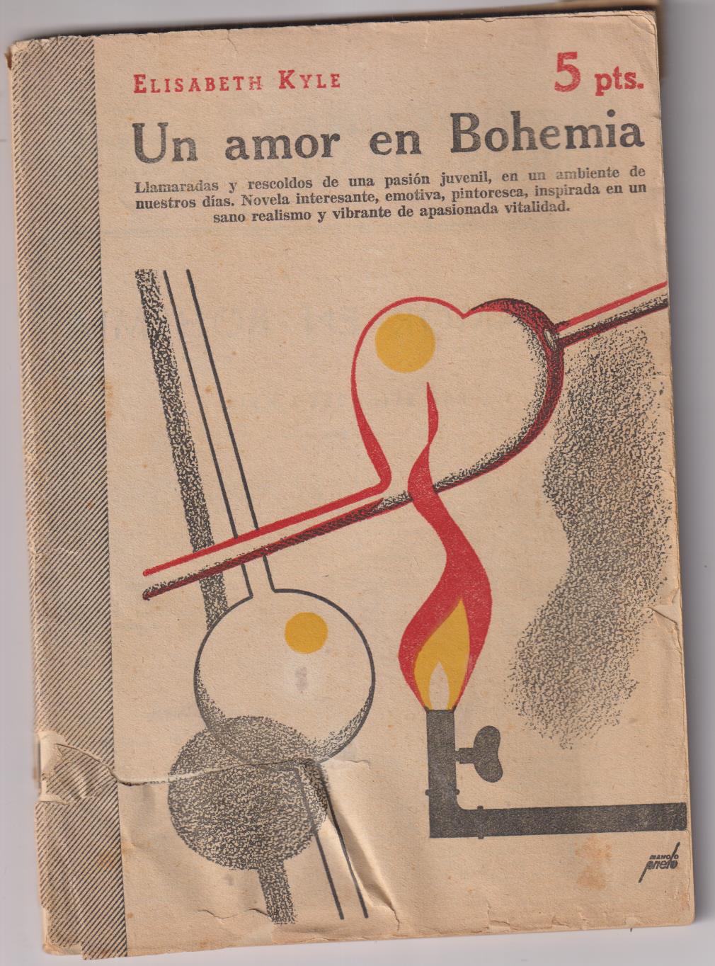 Revista Literaria Novelas y Cuentos nº 1131. Un amor en Bohemia por Elisabeth Kyle, año 1953