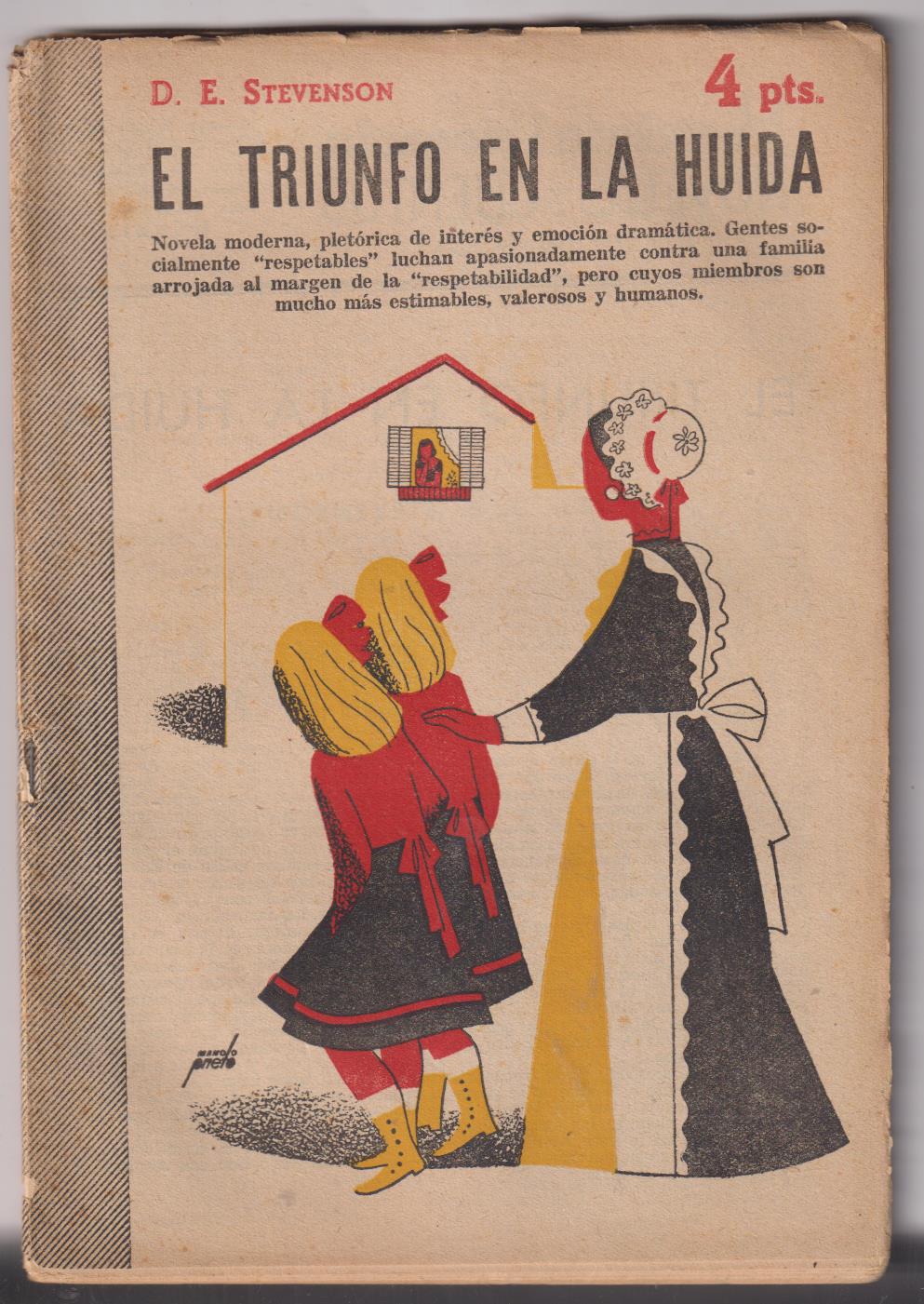 Revista literaria Novelas y Cuentos nº 1159. D. E. Stevenson. El Triunfo en la huida, año 1953