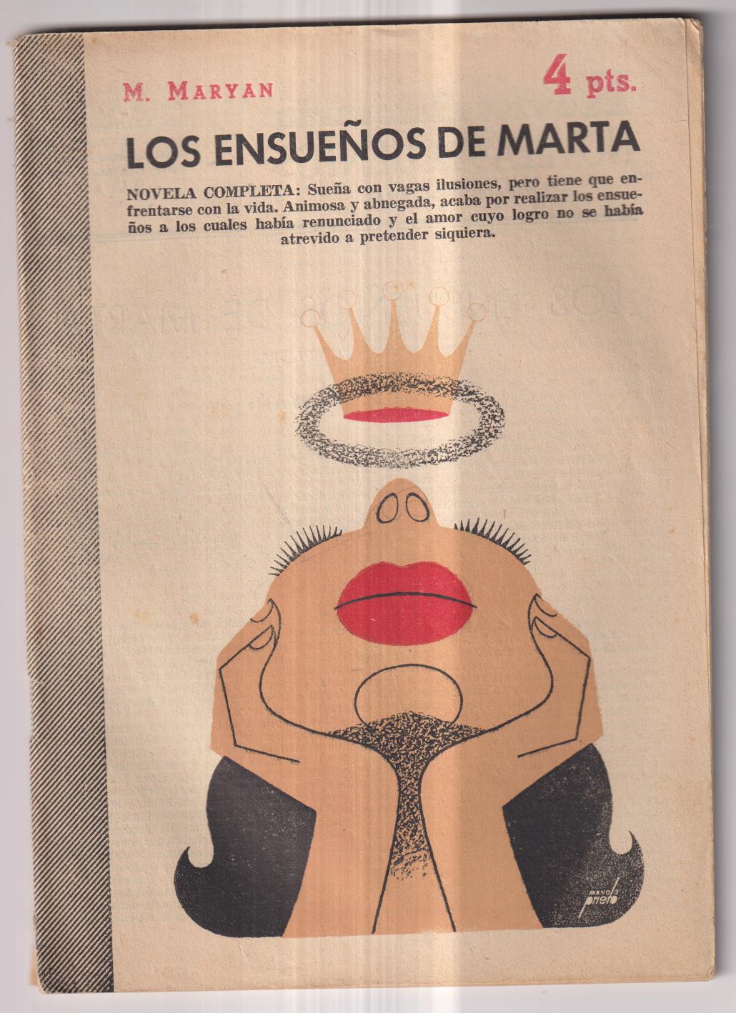 Revista Literaria Novelas y Cuentos nº 1303. M. Mayan. los ensueños DE MARTA