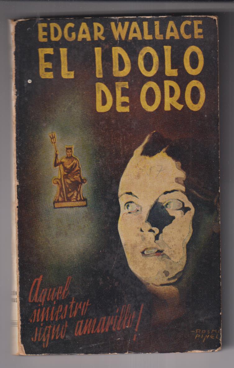 Edgar Wallace. El ídolo de oro. Colección Aventuras 1944