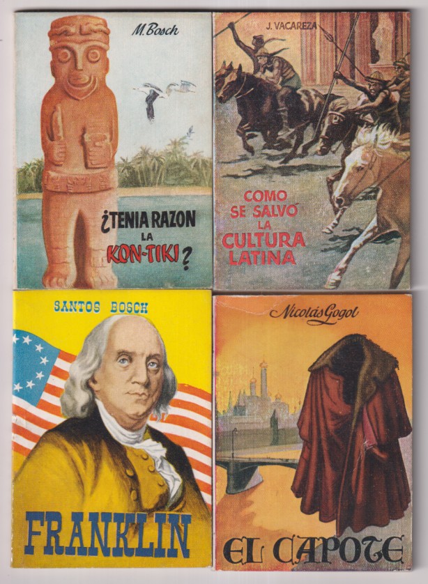 Lote de 4 Enciclopedia Pulga: 68, 78, 99 y 104