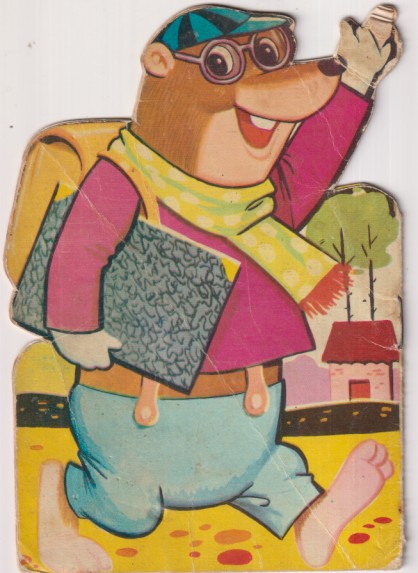 El Topo TRavieso. Cuento troquelado. Dibujos de A. Ayné. Edi. toray 1966