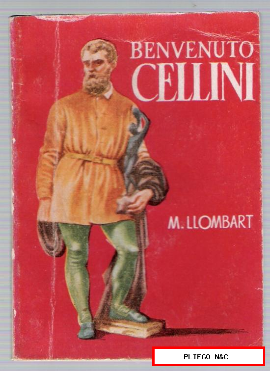 Enciclopedia Pulga nº 211. Benvenuto Cellini. Edit. Clíper