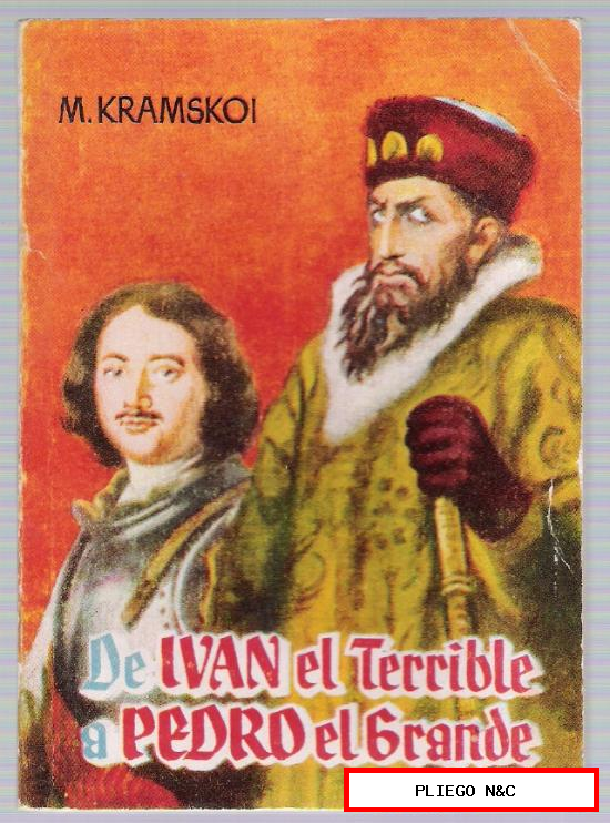 Enciclopedia Pulga nº 297. De Iván el Terrible a Pedro el Grande. Edit. Clíper