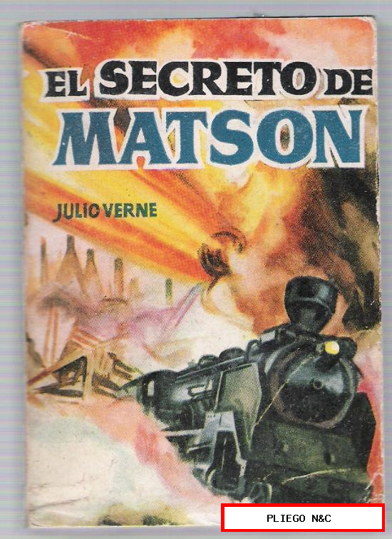 Enciclopedia Pulga nº 86. El secreto de Matson por Julio Verne. (384 páginas) Edit Clíper