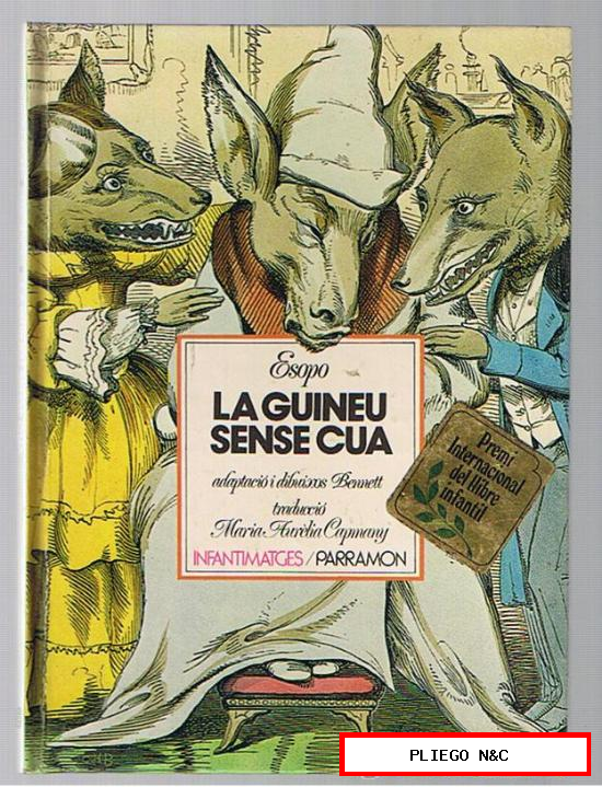 La Guineu sense cua. Esopo. Paris 1979