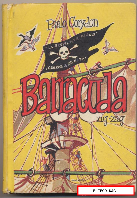 Barracuda por Pablo Corydon. Editorial Zig Zag. Chile 1956