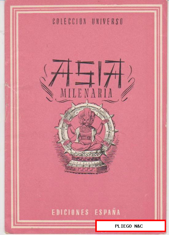 Colección Universo. Asia Milenaria. Ediciones España