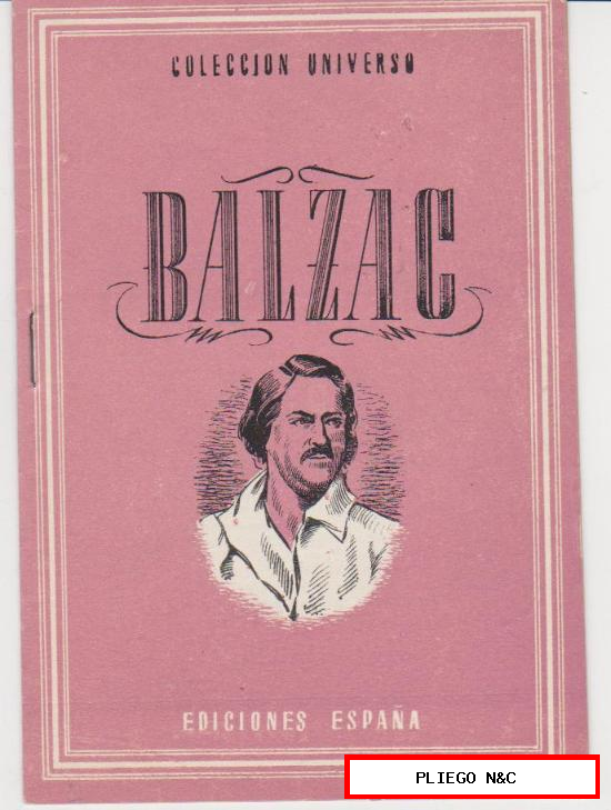 Colección Universo. Balzac. Ediciones España