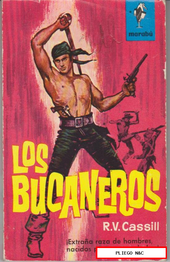 Marabú nº 38. Los Bucaneros. 1ª Edición Bruguera 1963