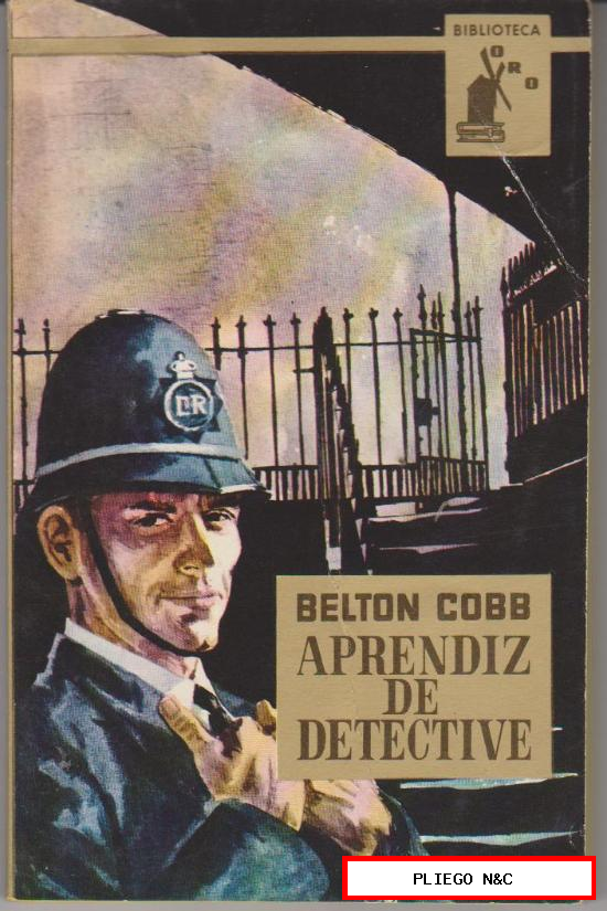Biblioteca Oro nº 455. Aprendiz de detective por Belton Cobb. Molino 1962