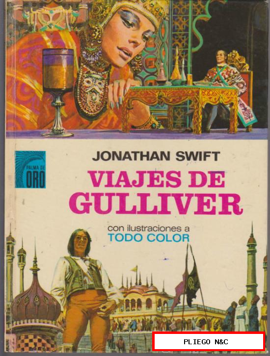 Palma de Oro nº 5. Viajes de Gulliver. Bruguera