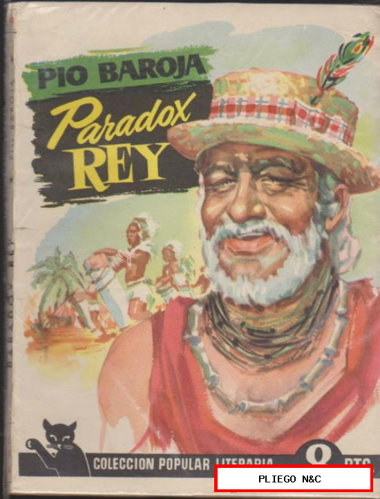 C. Popular Literaria nº 48. Paradox Rey por Pío Baroja. 1957