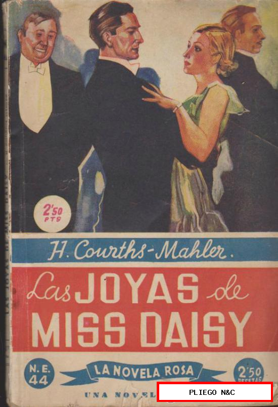 Las Joyas de Miss Daisy, la Novela Rosa nº 44