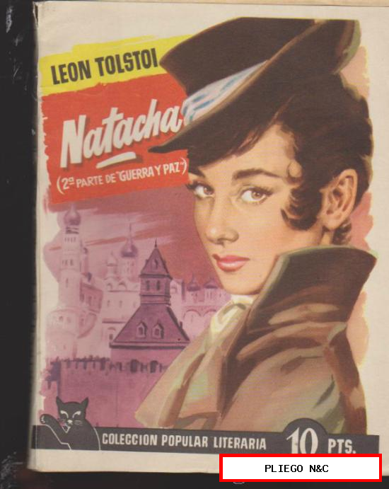 Colección Popular Literaria nº 28. Natacha (2ª parte de Guerra y paz) Año 1956