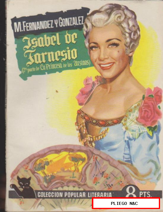 Colección Popular Literaria nº 16. Isabel de Farnesio. Año 1955