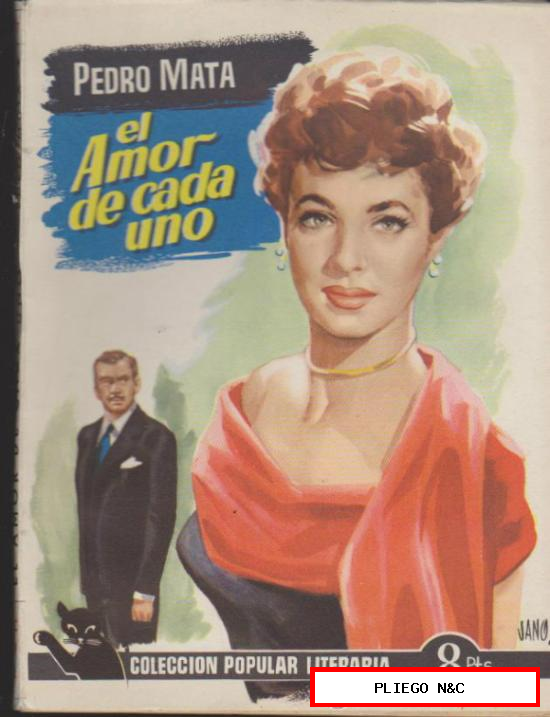 Colección Popular Literaria nº 17. El amor de cada uno. Año 1955