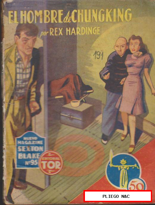 Nuevo Magazine Sexton Blake nº 95. El hombre de Chungking. Tor 1948