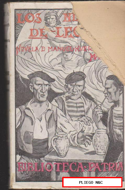 Los Nietos de Legazpi por M. Huerta. Biblioteca Patria