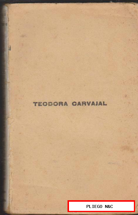Teodora Carvajal por Curro Vargas. Biblioteca Patria