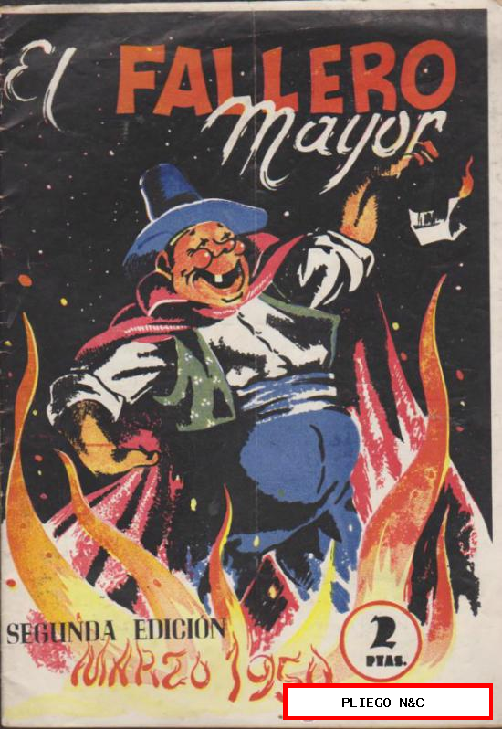 El Fallero Mayor. Segunda Edición. Marzo 1950