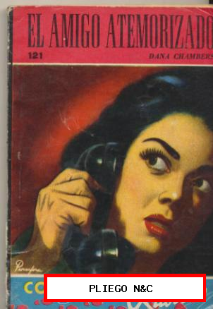 Rastros nº 121. El amigo atemorizado. D. Chambers. 1ª Edición. Acme-Argentina 1955
