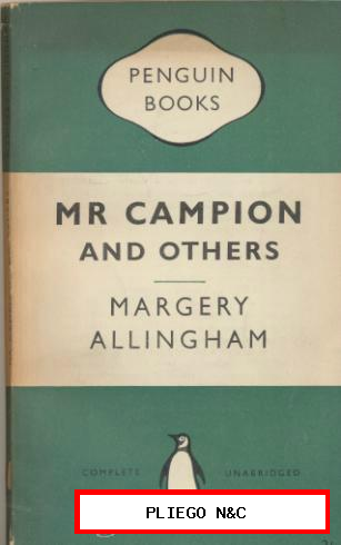 Mr Campion and others. Margery Allingham. Penguin Books. 1954
