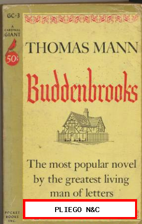 Thomas Mann. Buddenbrooks. Pocket Books 1953