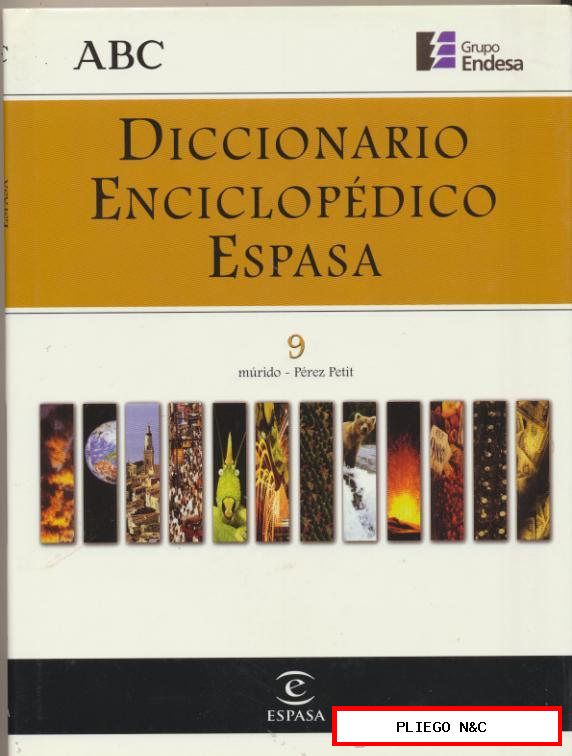 Diccionario Enciclopédico Espasa nº 9. (ABC)