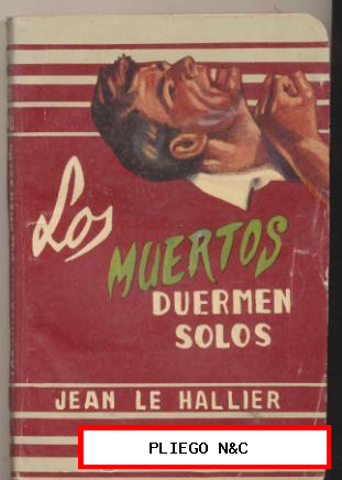 Biblioteca Oro de Bolsillo nº 71. Los muertos diermen solos. Molino 1957