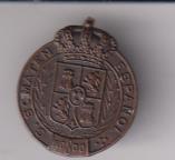 Distintivo de rosca. G. Somaten Español. Escudo de Sevilla
