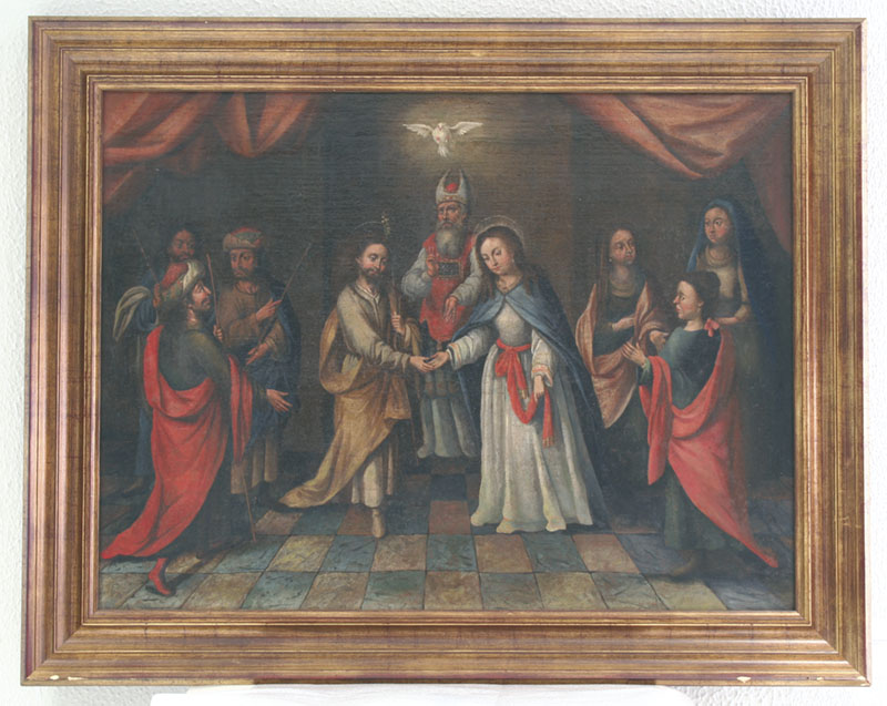 Escuela Sevillana. Seguidor de Matías de Arteaga (siglo XVII-XVIII). Los Esponsales