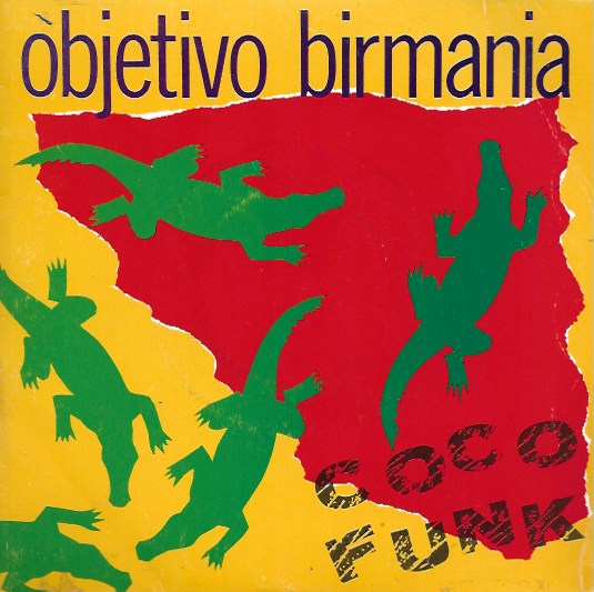 Objetivo Birmania. Coco Funk/Telegrama. 1983 Rara Avis. 45RPM SP/2 títulos